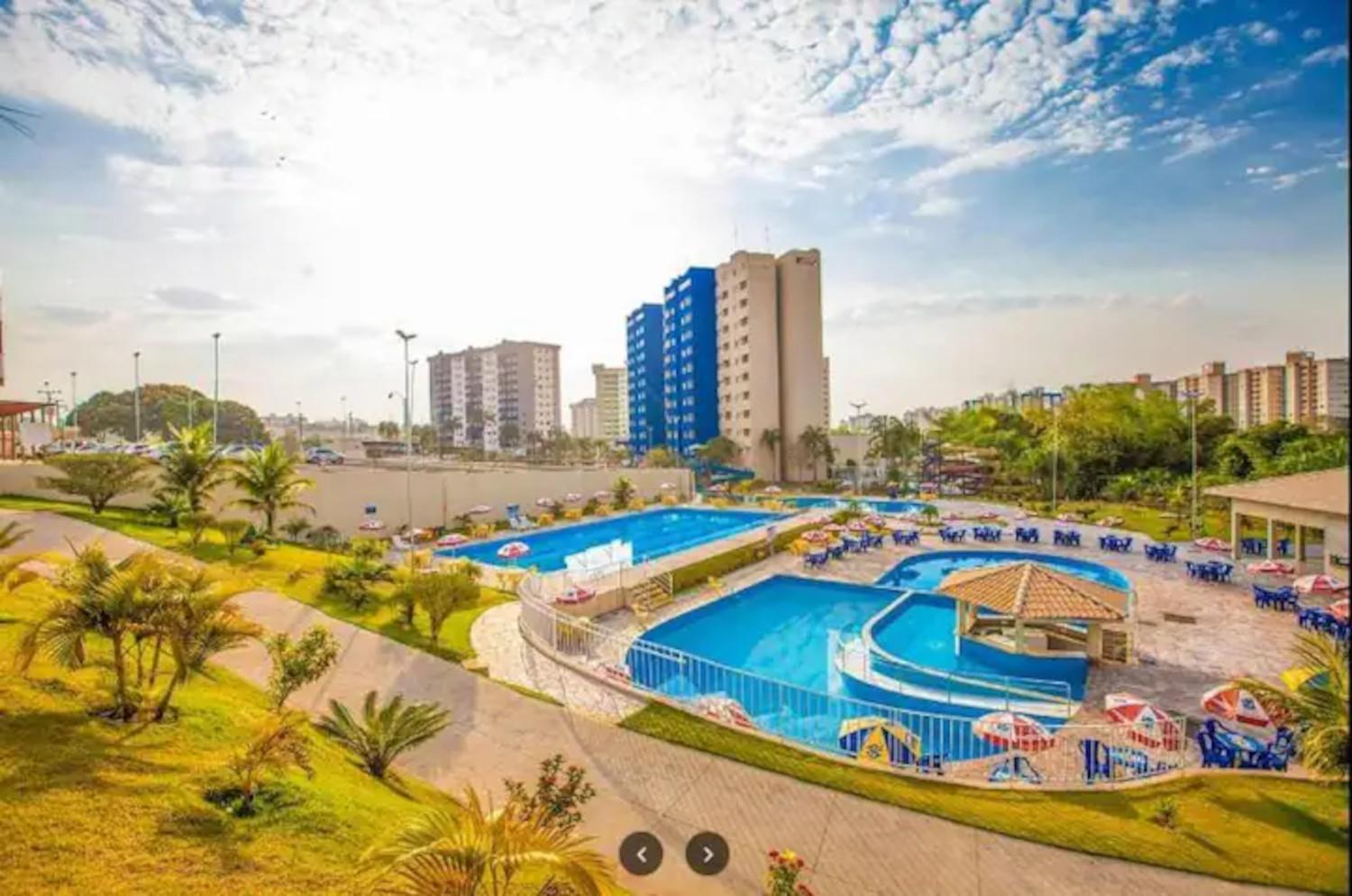 Caldas Novas, Golden Dolphin Grand Hotel, Quarto Sala Cozinha Aconchegante, Ap 361 المظهر الخارجي الصورة