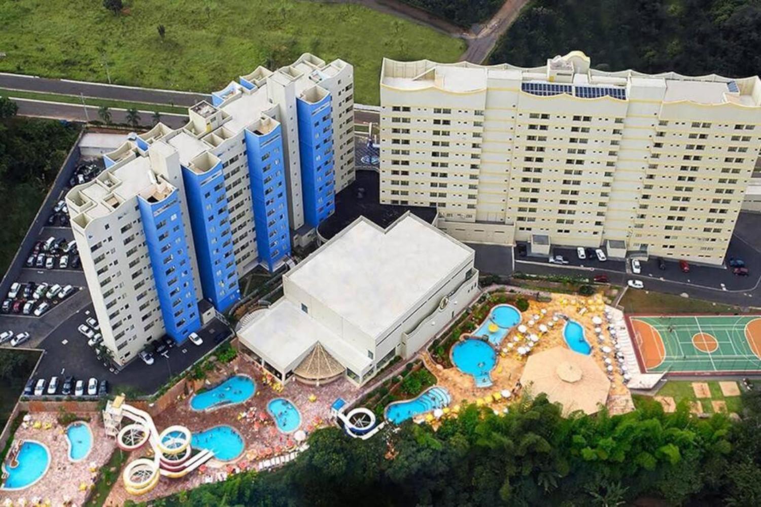 Caldas Novas, Golden Dolphin Grand Hotel, Quarto Sala Cozinha Aconchegante, Ap 361 المظهر الخارجي الصورة