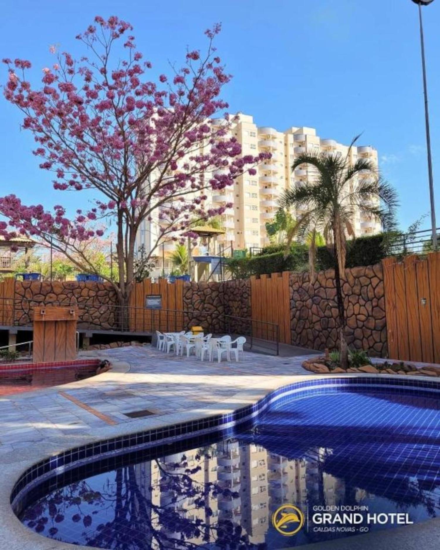 Caldas Novas, Golden Dolphin Grand Hotel, Quarto Sala Cozinha Aconchegante, Ap 361 المظهر الخارجي الصورة